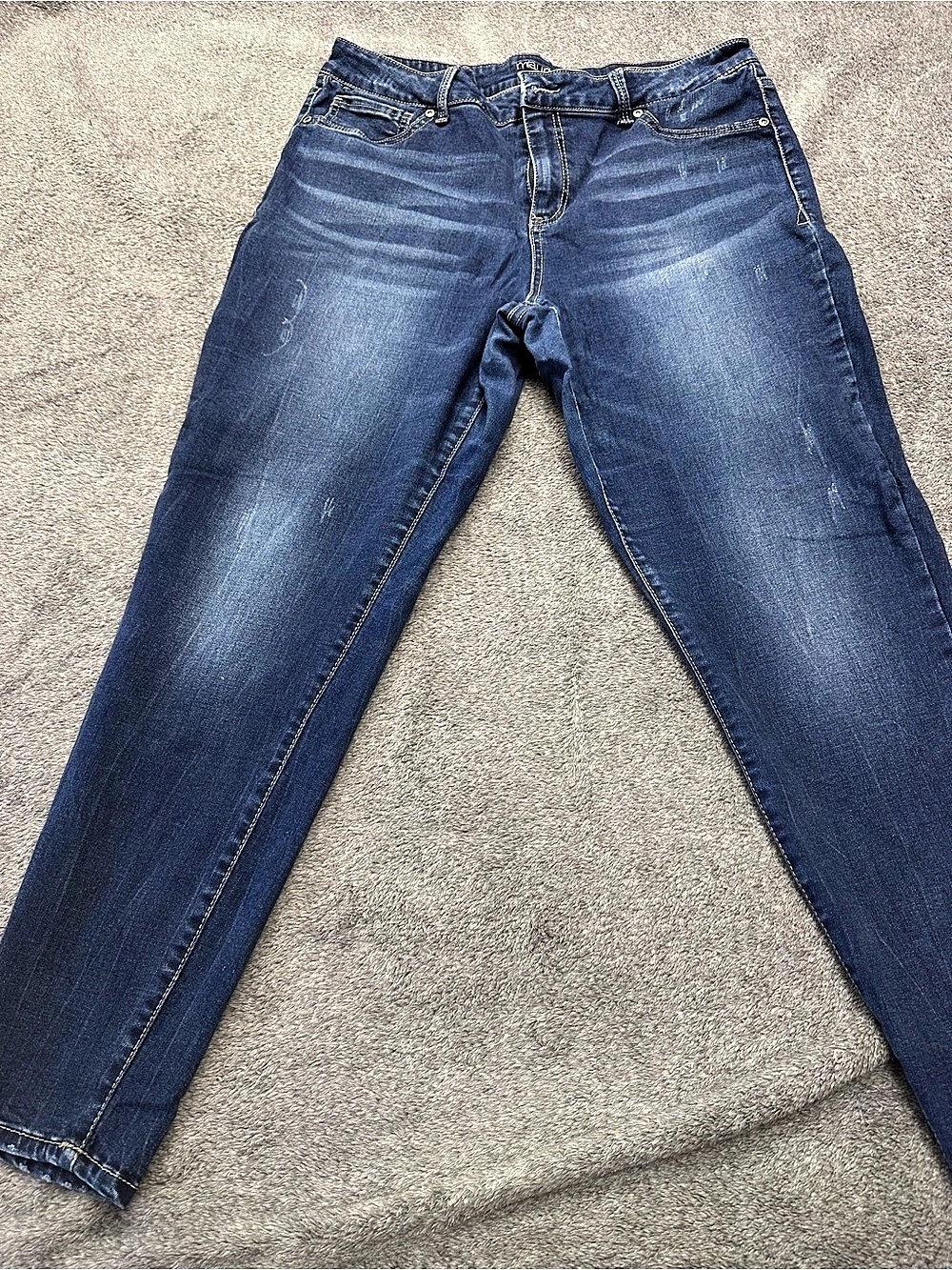 maurices High Rise Blue Jeans Size XL-R Like New